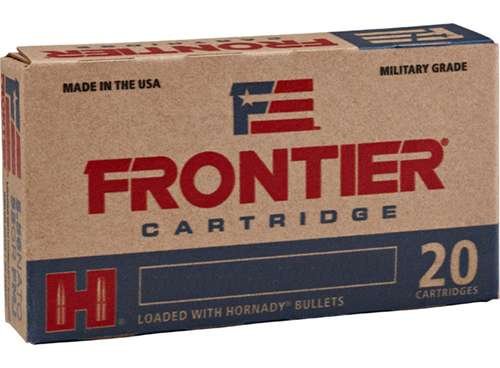 Hornady Frontier 5.56x45mm NATO 62 Grain Full Metal Jacket Centerfire Rifle Ammunition