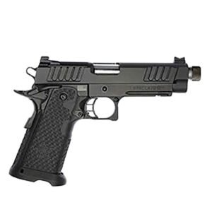 Staccato P Optic Ready 9mm Luger 4.4in Billet Steel Diamond Like Carbon Threaded Pistol - 20+1 Rounds