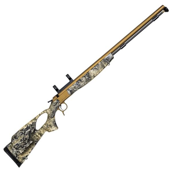 CVA Optima V2LR 50 Caliber Patriot Brown/Realtree Escape Cerakote Break Action In-Line Muzzleloader - 28in