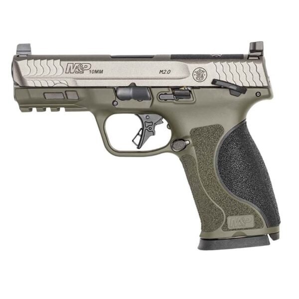 Smith & Wesson M2.0 10mm Auto 4in Stainless Steel Tungsten Gray Cerakote Pistol - 15+1 Rounds