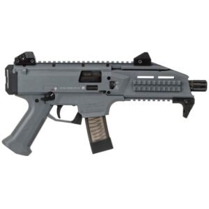 CZ Scorpion EVO 3 S1 9mm Luger 7.72in Battleship Grey Modern Sporting Pistol - 10+1 Rounds
