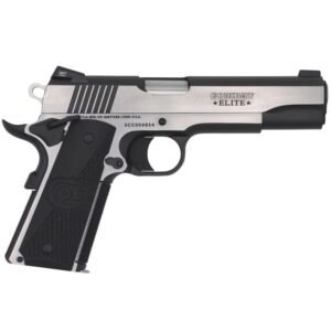 Colt Combat Elite Government 9mm Luger 5in Stainless/Black Pistol - 9+1 Rounds