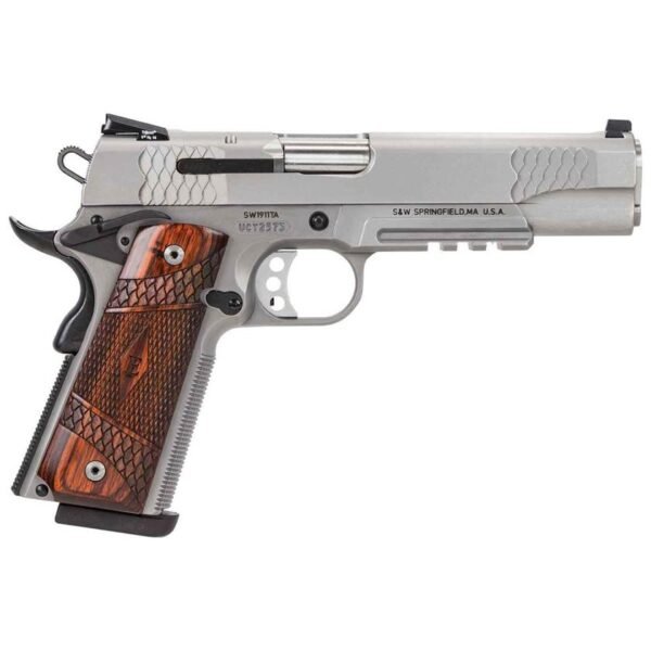 Smith & Wesson 1911 E Series 45 Auto (ACP) 5in Satin Stainless Pistol - 8+1 Rounds
