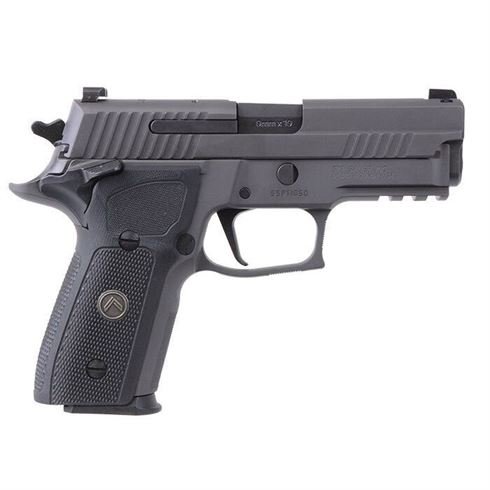 H141 Sig Sauer P229 Compact Legion 9mm Luger 3.9in Legion Gray Cerakote Elite Pistol - 10+1 Rounds