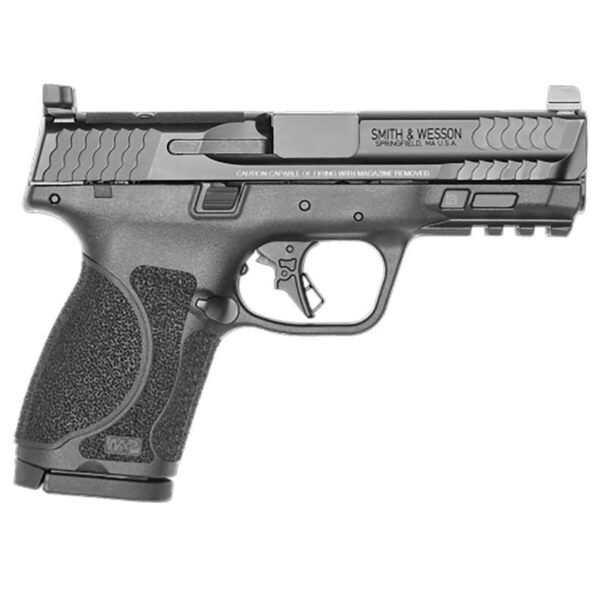 H151 Smith & Wesson M&P M2.0 Compact 9mm Luger 4in Matte Black Pistol - 15+1 Rounds