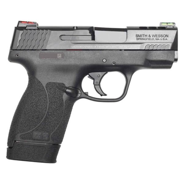 H154 Smith & Wesson Performance Center Ported M&P 45 Shield M2.0 Hi Viz Sights 45 Auto (ACP) 3.3in Matte Black Pistol - 7+1 Rounds