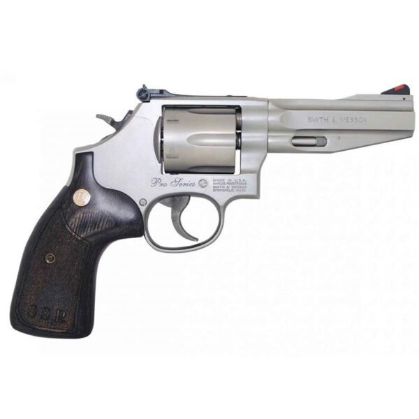 H176 Smith & Wesson Performance Center Pro Series Model 686 SSR 357 Magnum 4in Stainless Revolver - 6 Rounds