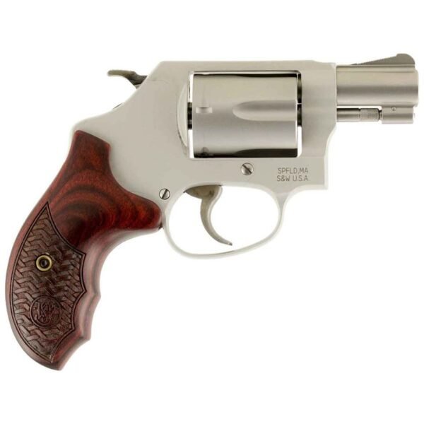 H189 Smith & Wesson Performance Center Model 637 Enhanced Action 38 Special +P 1.875in Matte Silver Revolver - 5 Rounds