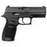 Sig Sauer P320 Carry w/ Night Sights 9mm Luger 3.9in Matte Black Nitron Pistol - 17+1 Rounds