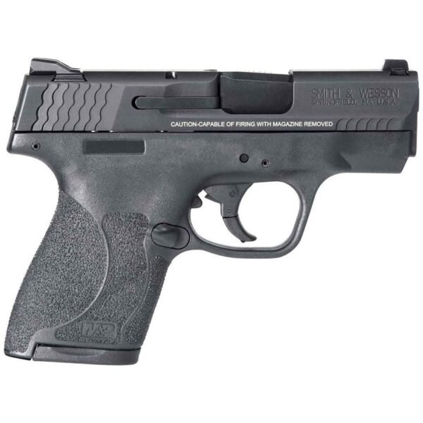 H212 Smith & Wesson M&P9 Shield M2.0 w/Manual Thumb Safety 9mm Luger 3.1in Black Pistol - 8+1 Rounds