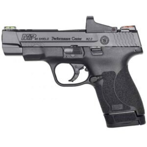 Smith & Wesson Performance Center M&P 40 Shield M2.0 Ported Barrel And Slide 40 S&W 4in Black Stainless Pistol - 7+1
