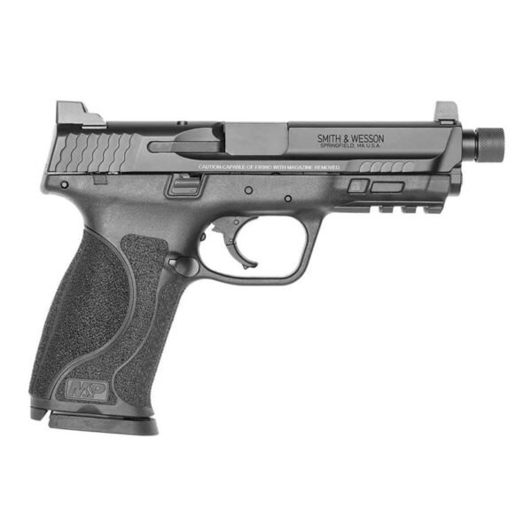 H253 Smith & Wesson M&P 9 M2.0 with Threaded Barrel 9mm Luger 4.6in Black Pistol - 17+1 Rounds