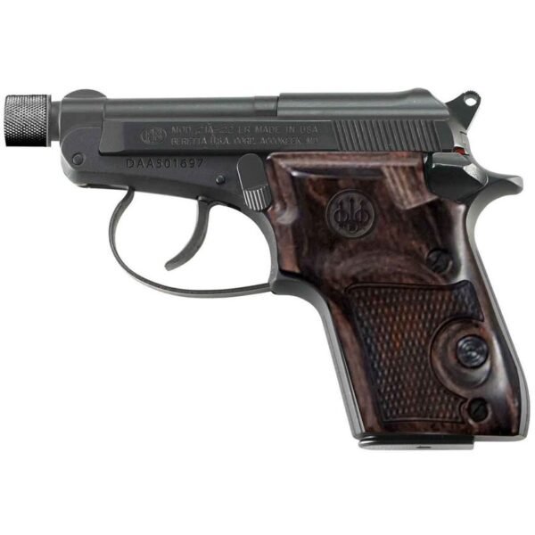 Beretta Bobcat Covert 22 Long Rifle 2.9in Black/Walnut Pistol - 7+1 Rounds