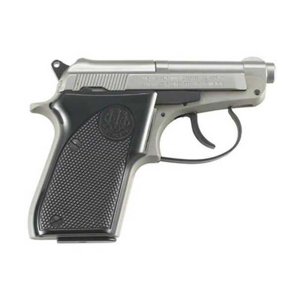 Beretta 21A Bobcat Inox 22 Long Rifle 2.4in Stainless Pistol - 7+1 Rounds