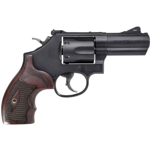 H292 Smith & Wesson Performance Center Model 19 Carry Comp 357 Magnum 3in Black Revolver - 6 Rounds