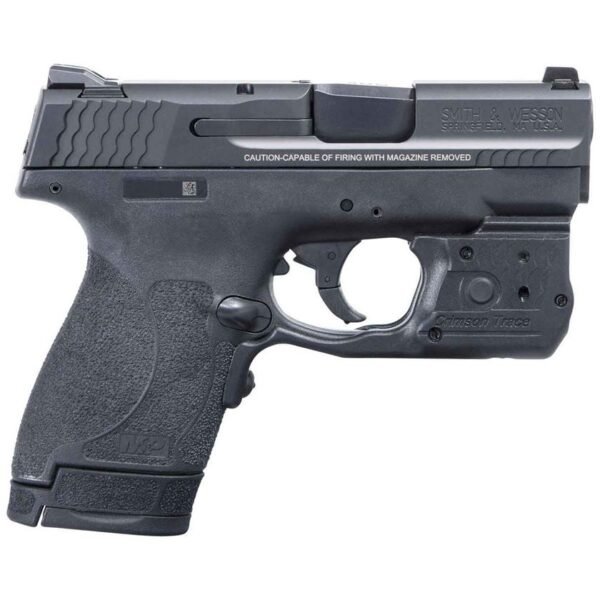Smith & Wesson M&P9 Shield M2.0 w/ Laserguard Pro Green Laser/Light Combo 9mm Luger 3.1in Black Pistol - 8+1 Rounds