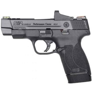 Smith & Wesson Performance Center M&P 45 Shield M2.0 Ported Barrel And Slide 45 Auto (ACP) 4in Black Stainless Pistol - 7+1 Rounds
