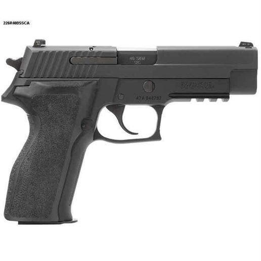 Sig Sauer P226 w/ Night Sights 40 S&W 4.4in Black Nitron Pistol - 10+1 Rounds