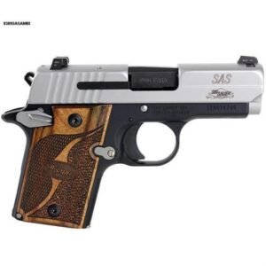 Sig Sauer P938 SAS 9mm Luger 3in Hard Coat Anodized Pistol - 6+1 Rounds