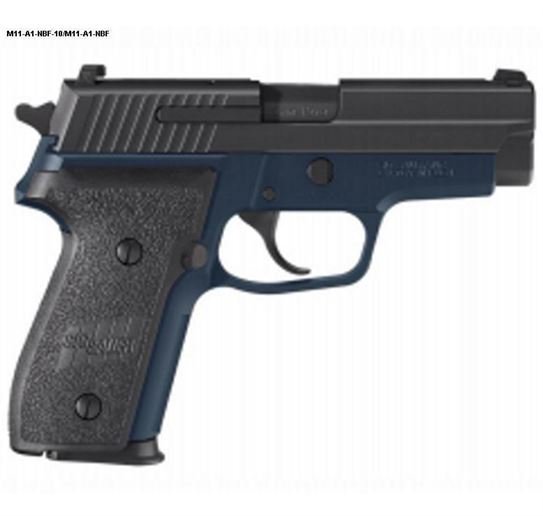 Sig Sauer M11-A1 9mm Luger 3.9in Black Nitron Pistol - 10+1 Rounds