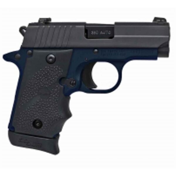Sig Sauer P238 Micro Compact 380 Auto (ACP) 2.7in Navy Nitron Pistol - 7+1 Rounds