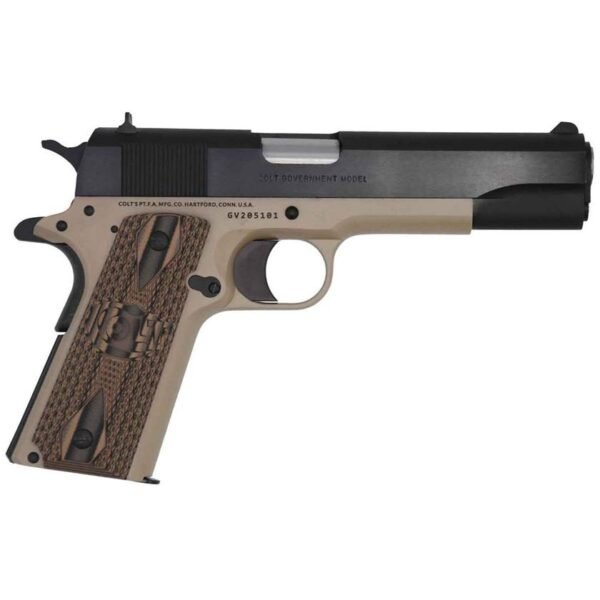Colt Lightweight Commander 4.25in Army Green Anodized Pistol - 9+1 Rounds