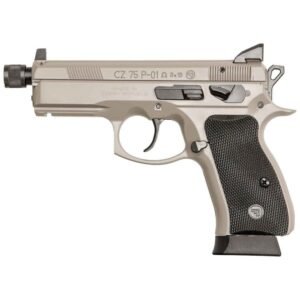 CZ USA P-01 Omega 9mm Luger 4.4in Urban Grey Polycoat Pistol - 10+1 Rounds