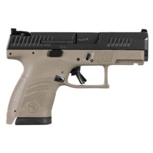 CZ P-10 S 9mm Luger 3.5in Black/FDE Pistol - 12+1 Rounds
