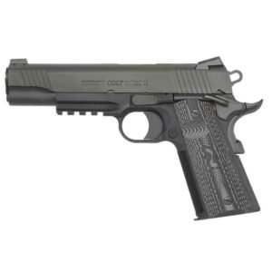 Colt Combat Unit Rail 1911 45 Auto (ACP) 5in Black Nitride Pistol - 8+1 Rounds