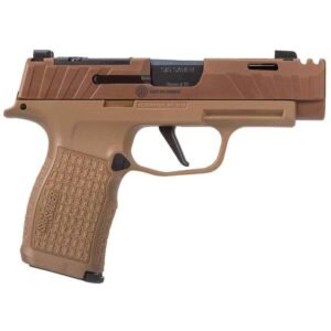Sig Sauer P365XL Spectre Comp 9mm Luger 3.1in Coyote Brown Cerakote Pistol - 17+1 Rounds