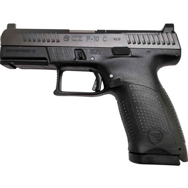 CZ USA P-10 C 9mm Luger 4in Nitride Pistol - 15+1 Rounds