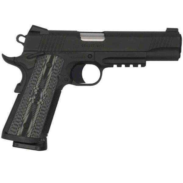 Colt Combat Unit With Rail 9mm Luger 5in Black Pistol - 9+1 Rounds