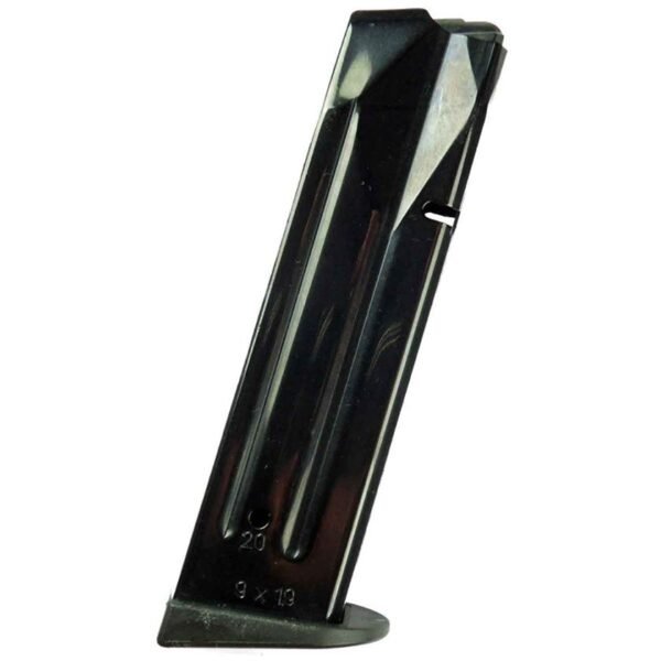 CZ USA Black CZ 75 TS/Czechmate 9mm Luger Handgun Magazine - 20 Rounds