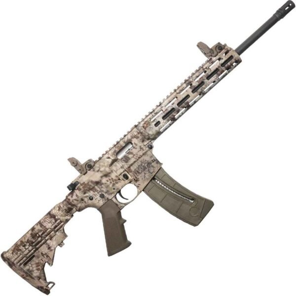 Smith & Wesson M&P15-22 Sport Kryptek Highlander Semi Automatic Rifle - 22 Long Rifle - 16.5in