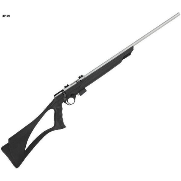 Mossberg 817 Brushed Chrome Bolt Action Rifle - 17 HMR - 21in