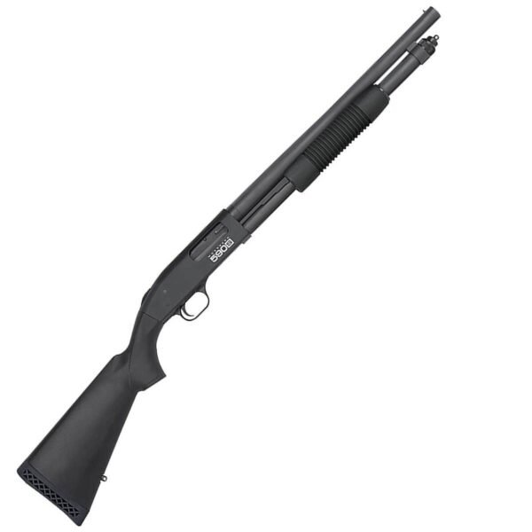 Mossberg 590S Black Anodized 12 Gauge 3in Pump Shotgun - 18.5in