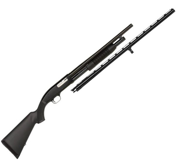 Mossberg Maverick 88 Field & Security Combo Blued 12 Gauge 3in Pump Shotgun - 18.5in/28in