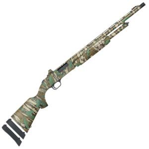 Mossberg 500 Super Bantam Turkey Holosun Micro Dot Mossy Oak Greenleaf 20 Gauge 3in Pump Shotgun - 20in