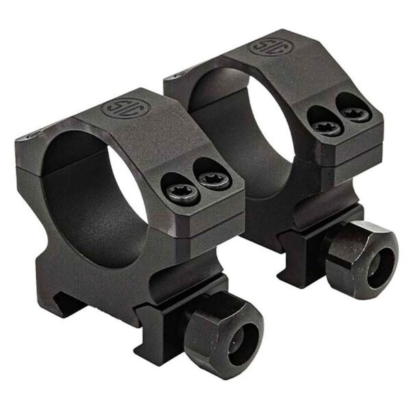 Sig Sauer Alpha1 35mm, 1.53in Extra High Rifle/MSR Mount - Matte Black