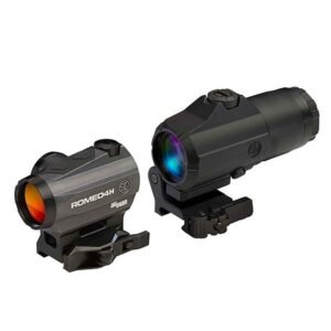 Sig Sauer ROMEO4H 1x Red Dot and JULIET4 4x Magnifier Combo