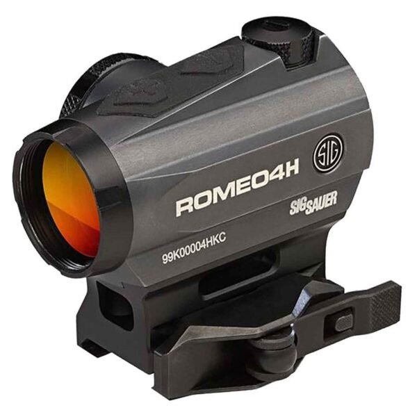 Sig Sauer Romeo4H 1x 20mm Red Dot - 2 MOA Red Dot Ballistic Circle Dot