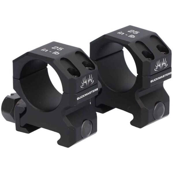 Sig Sauer Buckmasters 1in Low Scope Rings - Matte Black