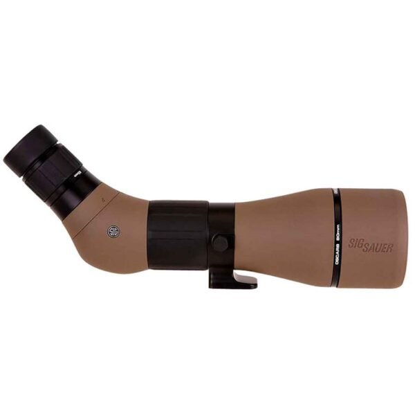 Sig Sauer Electro-Optics Oscar8 27-55x80 Spotting Scope - Angled