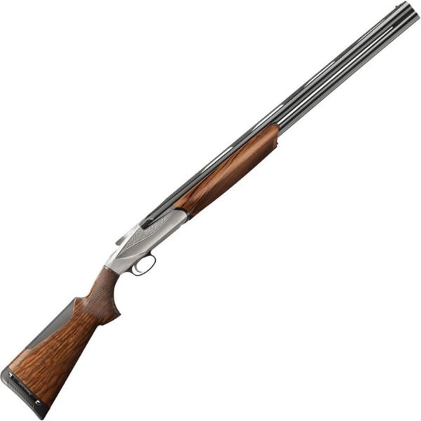 Benelli 828U Nickel 12 Gauge 3in Over Under Shotgun - 26in
