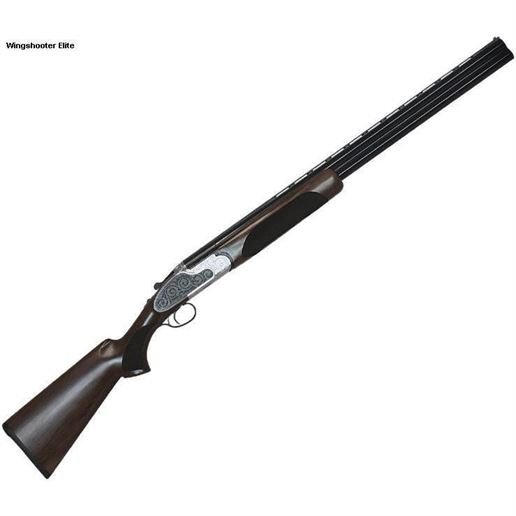 CZ Wingshooter Elite Two-Tone Chrome with Hand-Engraved 20 Gauge 3in Over Under Shotgun - 28in