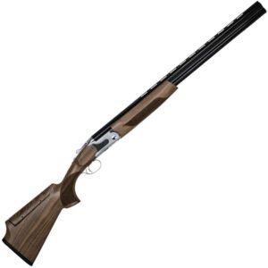 CZ SCTP Sterling Satin/Gloss Chrome 12 Gauge 3in Right Handed Over Under Shotgun - 28in