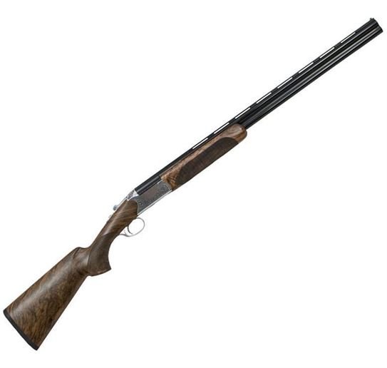CZ USA Supreme Field Polished Nickel Chrome 28 Gauge 2-3/4in Over Under Shotgun - 28in