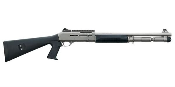S93 Benelli M4 Tactical 12 Gauge Semi-Automatic Shotgun with Titanium Cerakote Barrel