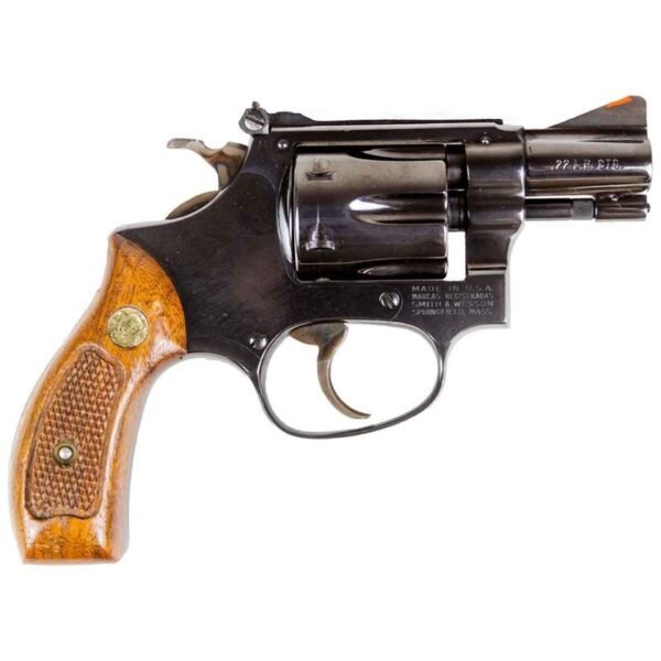 Smith & Wesson 34-1 22 Long Rifle 1.8in Blue Revolver - 6 Rounds - Used