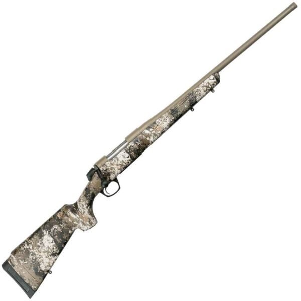 CVA Cascade FDE/Veil Wideland Camo Threaded Barrel Bolt Action Rifle - 6.5 PRC - 24in